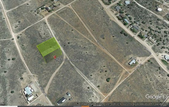 0.34 acres double lot Paulden, AZ