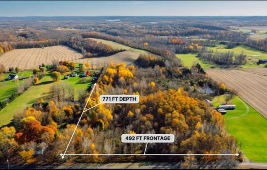 9.16 acres in Cayuga County, New York